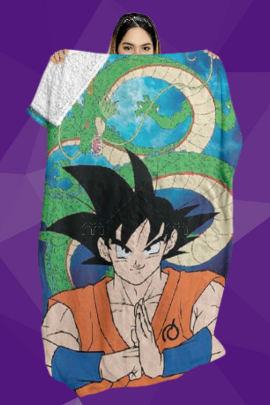 Dragon Ball Z Manta coralina sherpa